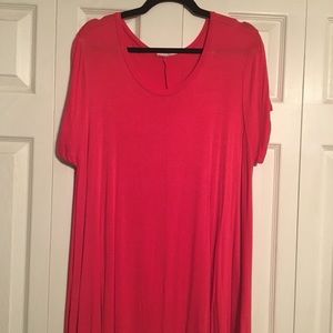 Short sleeve tunic top